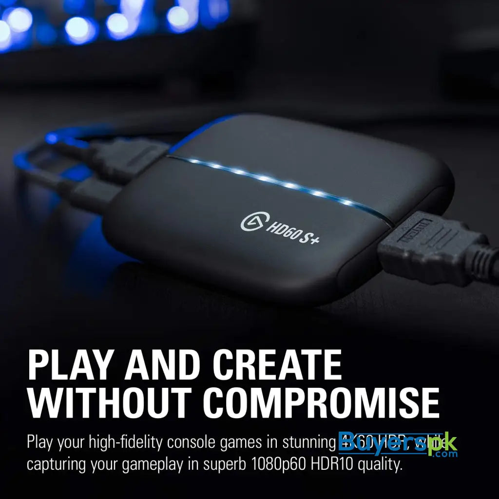 Corsair Elgato Hd60 S+ Game Capture Device (10gar9901) - Keyboard Price in Pakistan Corsair Elgato Hd60 S+ Game Capture Device (10gar9901) - Keyboard Price in Pakistan